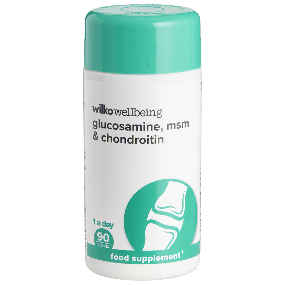Wilko Glucosamine Chondroitin and Manganese Tablets 90 pack Image 1