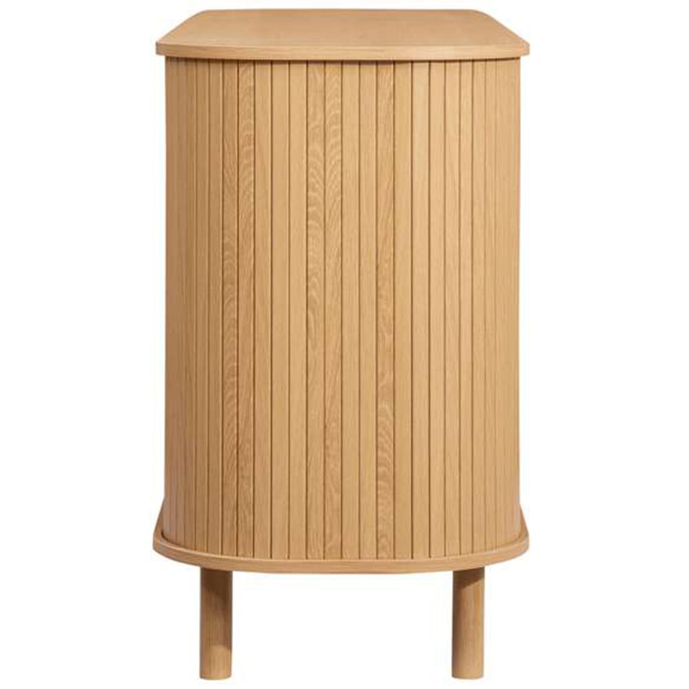 Birlea Axel 2 Door Fluted Brown Sideboard Image 5