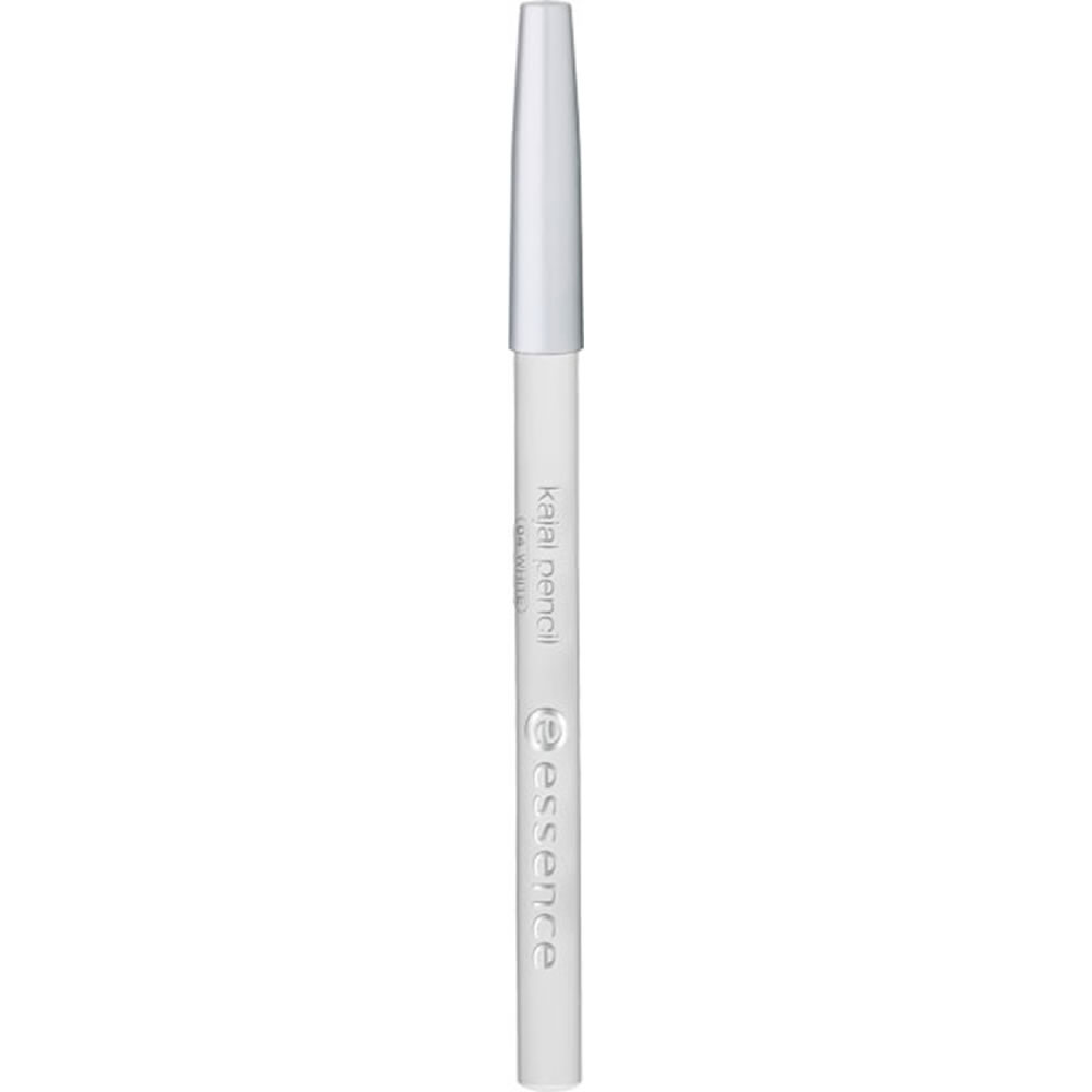 Essence Kajal Eyeliner Pencil White 04  - wilko Crazy color! The essence kajal pencil creates fashionable color highlights on your eyes in cool and trendy colors to ensure a totally individual style.Keep out of reach of  children. For external use only. Always read instructions. Essence Kajal Eyeliner Pencil White 04