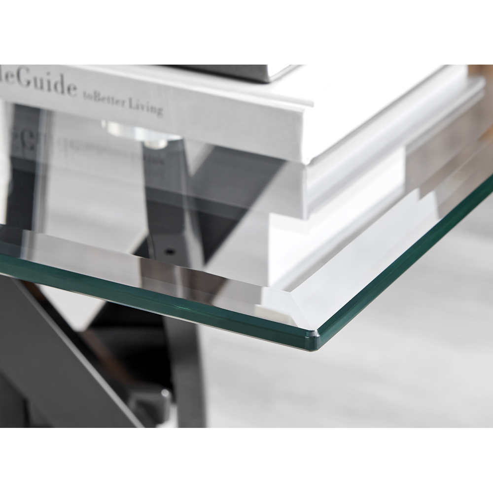 Furniturebox Tavalo Black Side Table Image 3