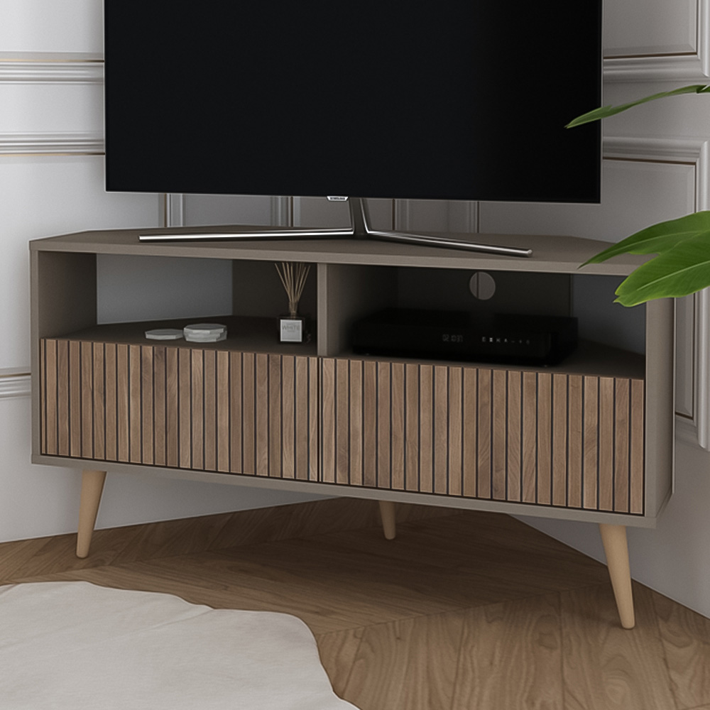 Decorotika Aura 2 Drawer 2 Shelf Galaxy Alina TV Unit Image 1
