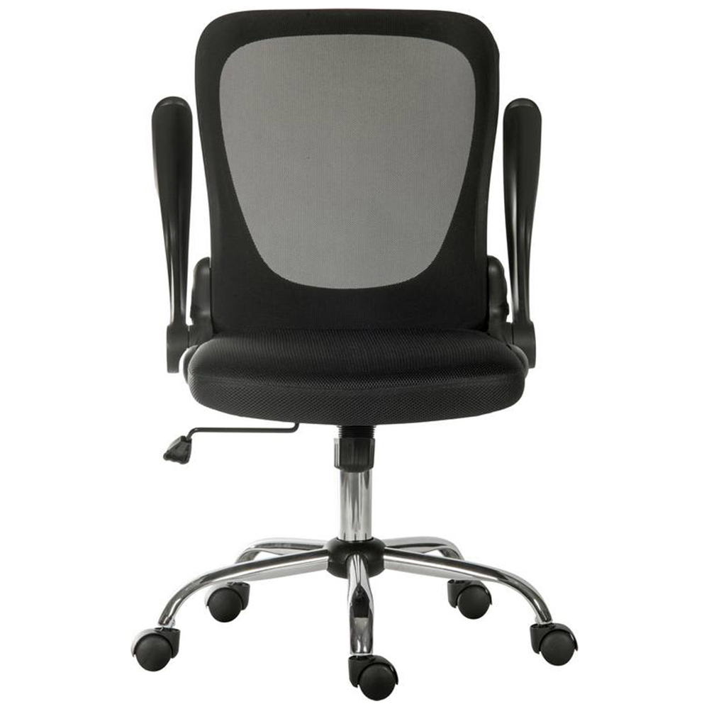 Teknik Black Mesh Swivel Office Chair Image 3