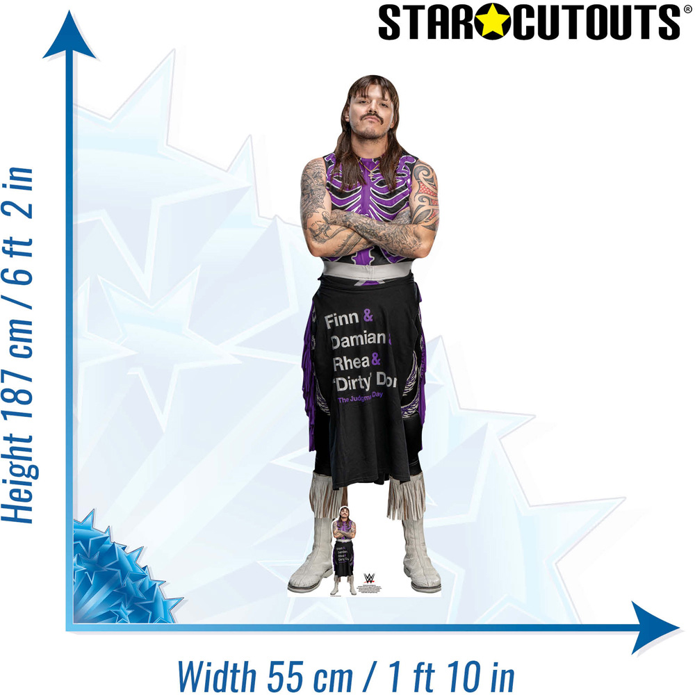 Star Cutouts WWE Judgement Day Dominik Mysterio Cardboard Cutout 6ft Image 6