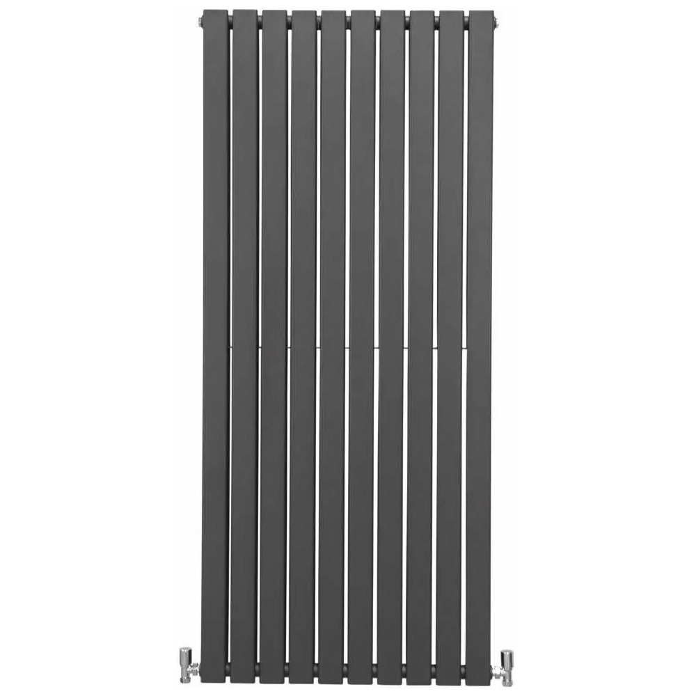 MonsterShop Anthracite Grey Flat Radiator 1600 x 700mm Image 2