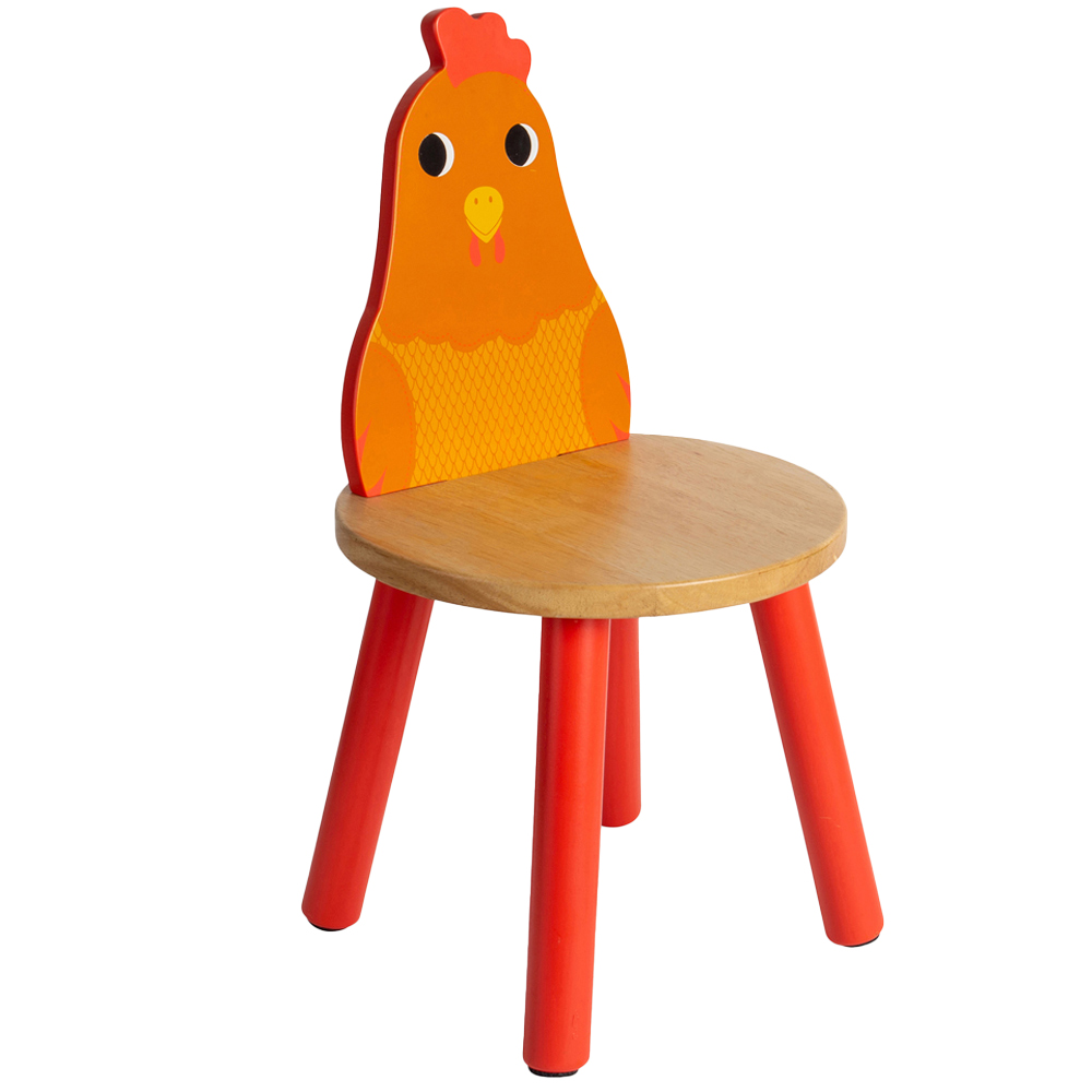 Tidlo Wooden Chicken Chair Image 4