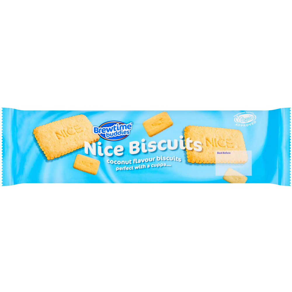 Brewtime Buddies Nice Biscuits 250g Image