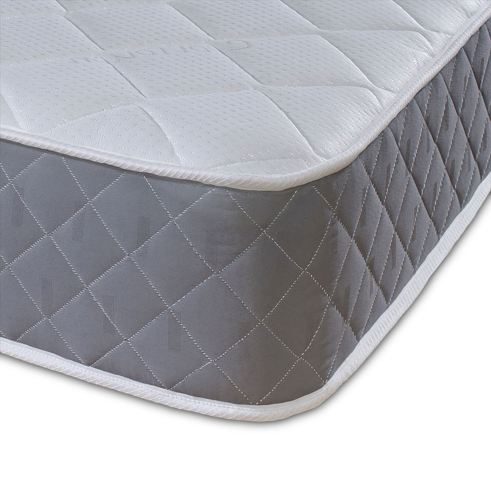 Extreme Comfort Cooltouch Small Double Diamond Grey Foam Free Open Coil Spring Mattress Image 3