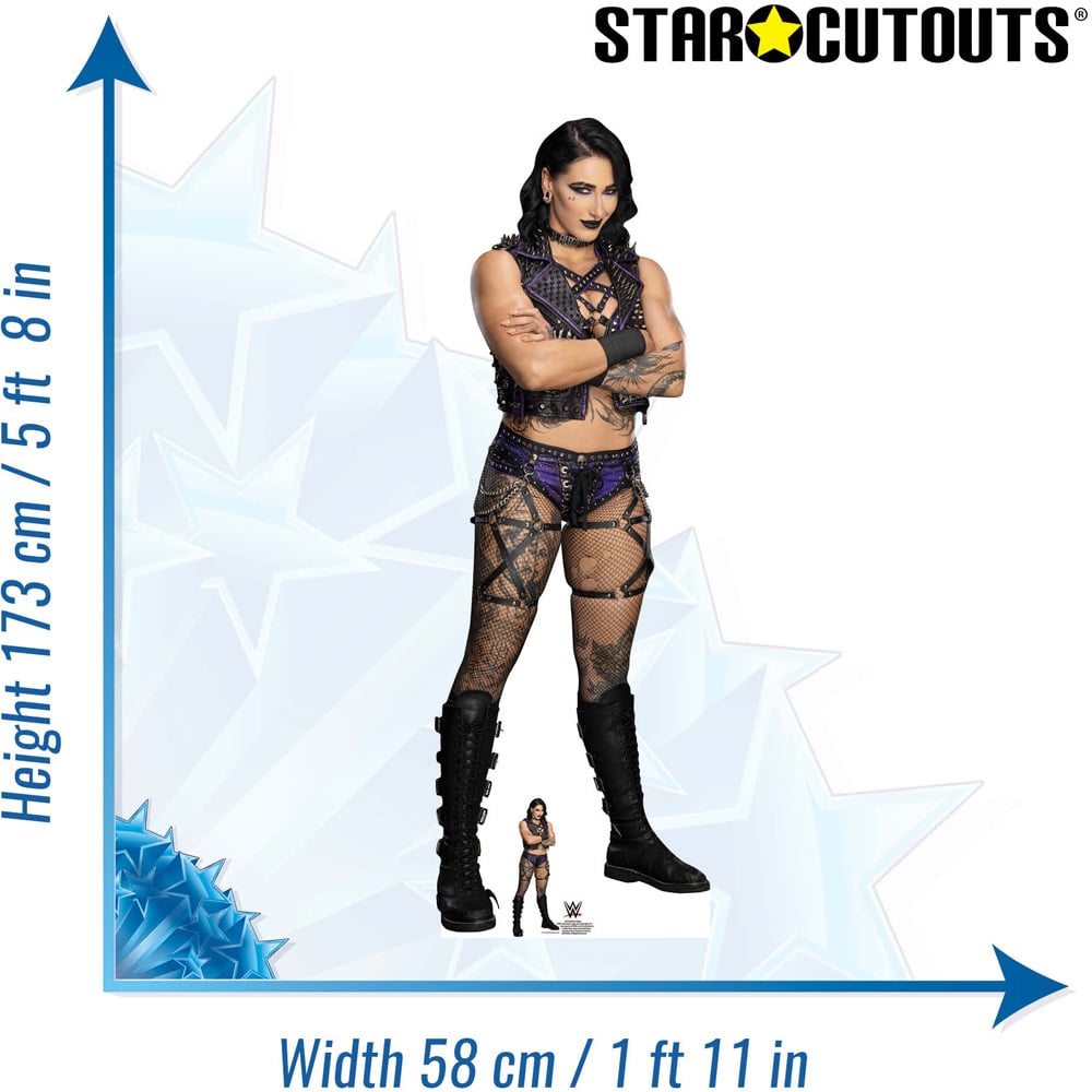 Star Cutouts WWE Mami Rhea Ripley Cardboard Cutout 6ft Image 6