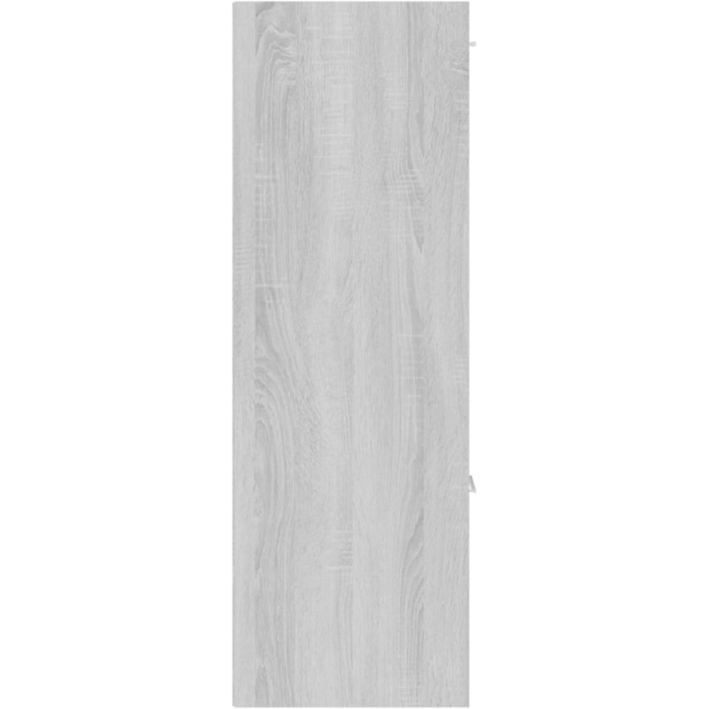 vidaXL 3 Door 3 Open Shelf Grey Sonoma Storage Cabinet Image 6