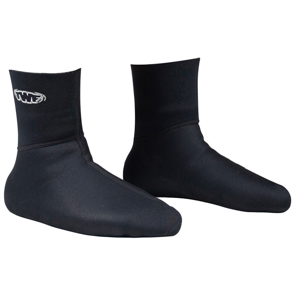 TWF Neoprene Socks - Black / 3-4 Image 1