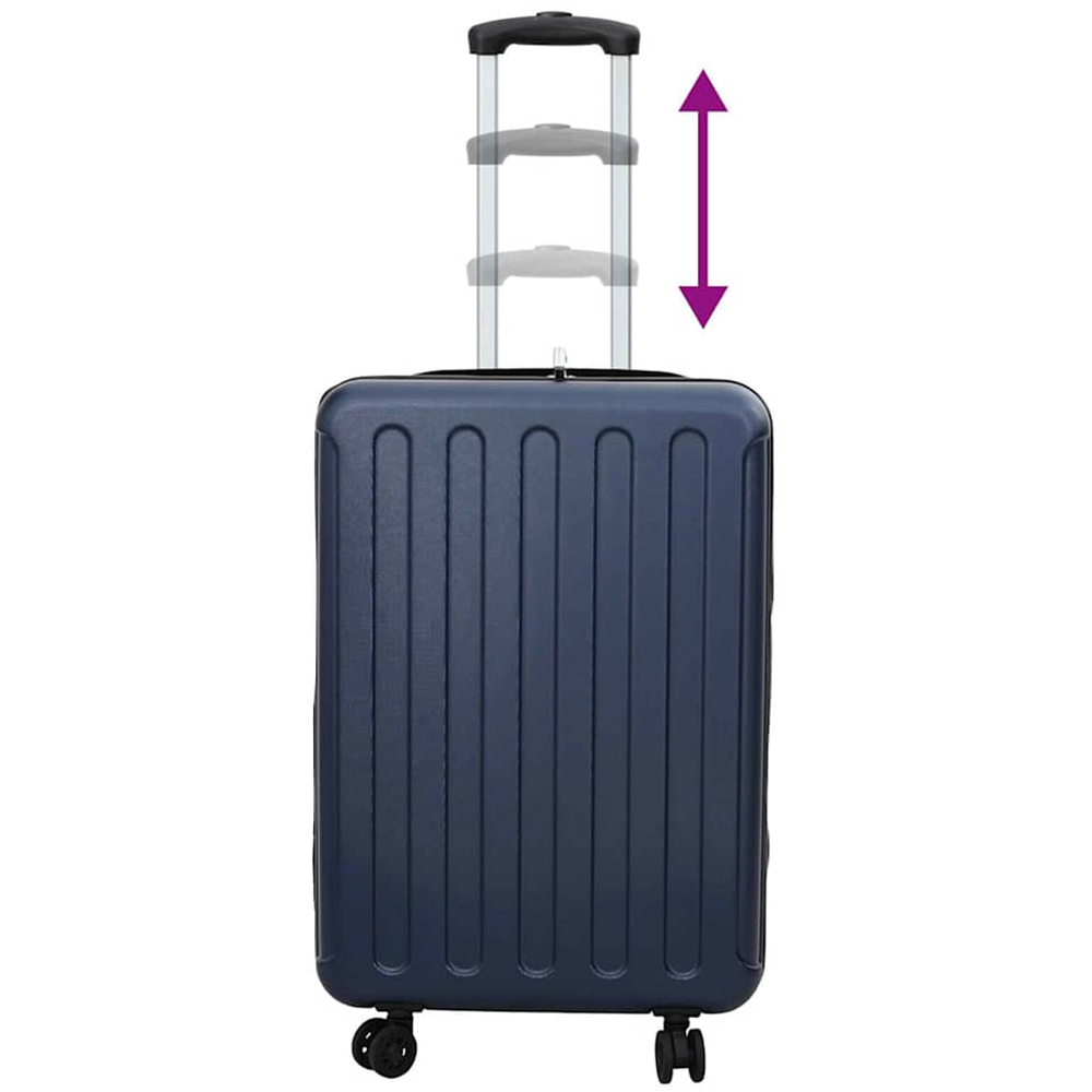 vidaXL 24 inch Blue Rectangular Travel Bag Image 7