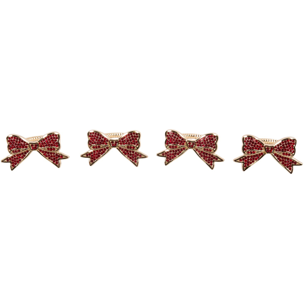 Pack of 4 Assorted Christmas Napkin Rings Image 8