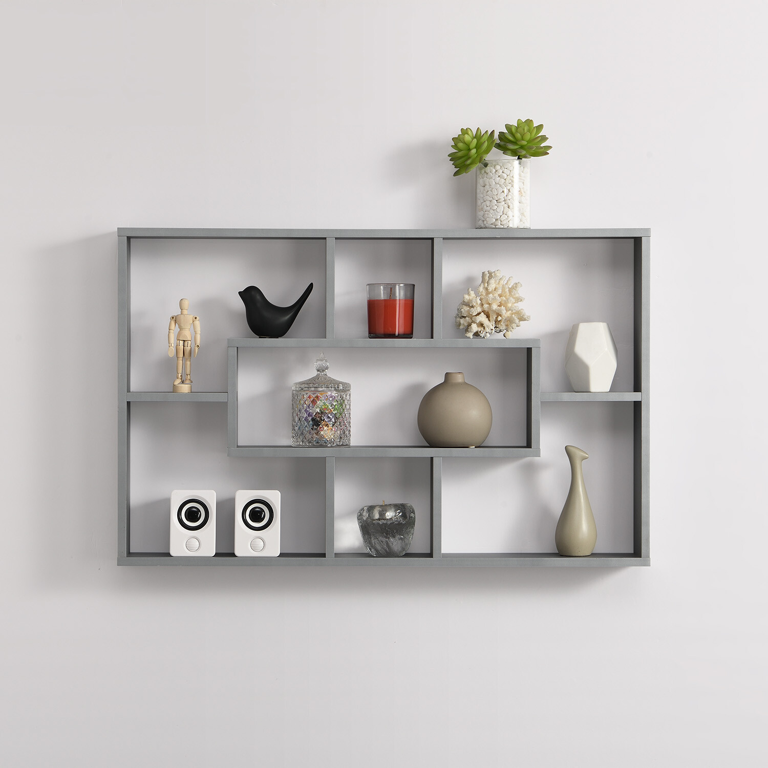 Latitude Multi Section Shelf - Grey Image 1