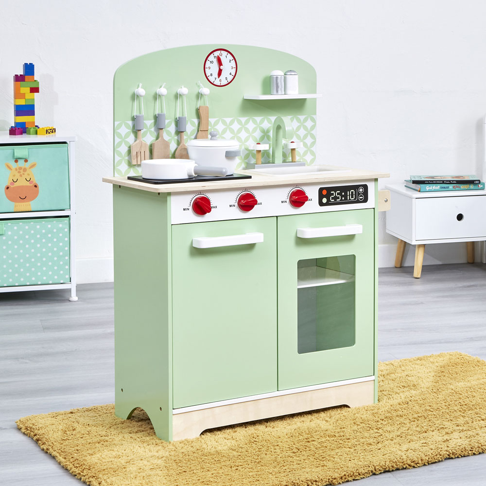 Liberty House Toys Kids Retro Play Kitchen with Accessories Image 2