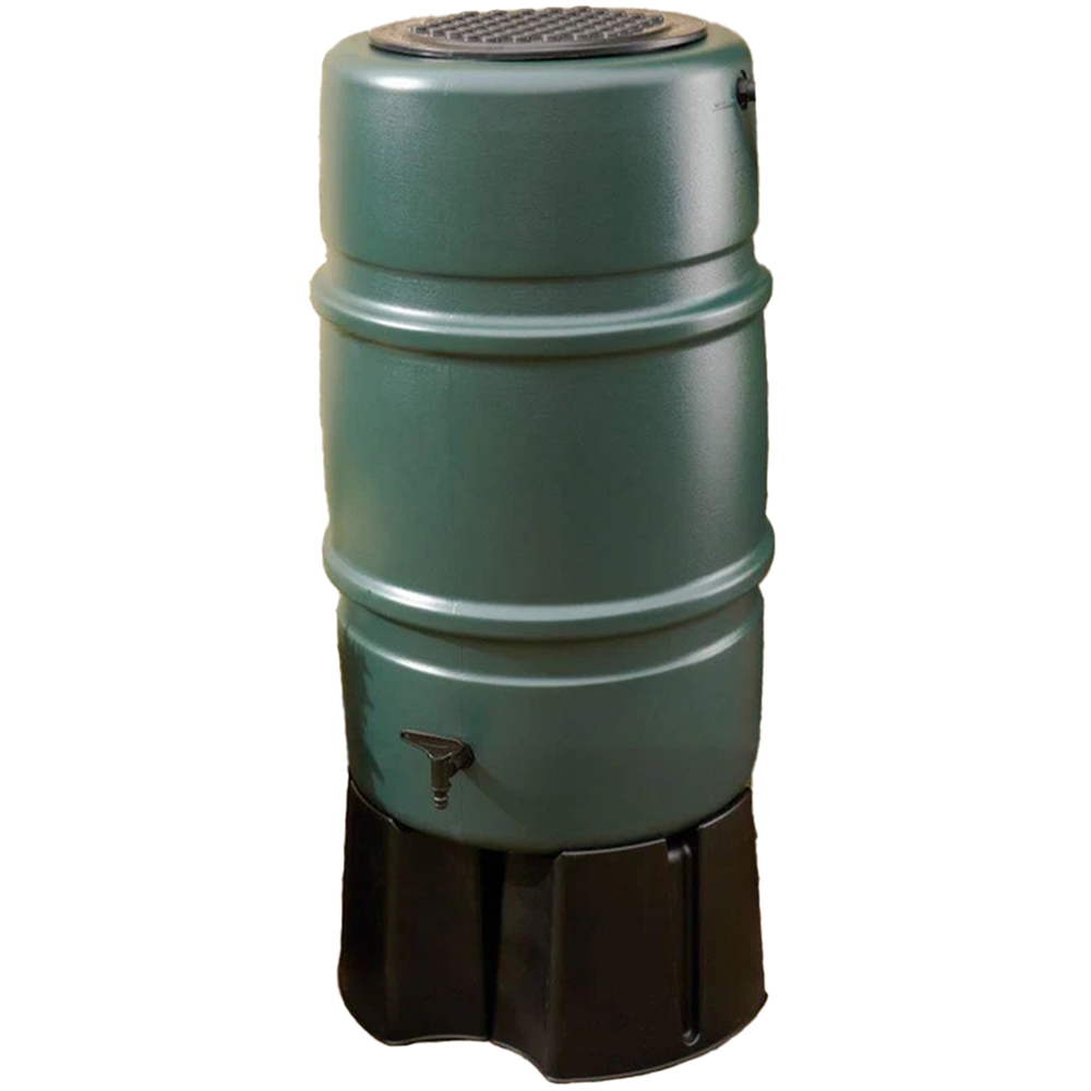 Straight PLC Harcostar Green Water Butt Kit 227L Image 1