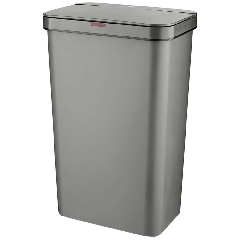 Tower Grey Rectangular Sensor Bin 50L Image 1
