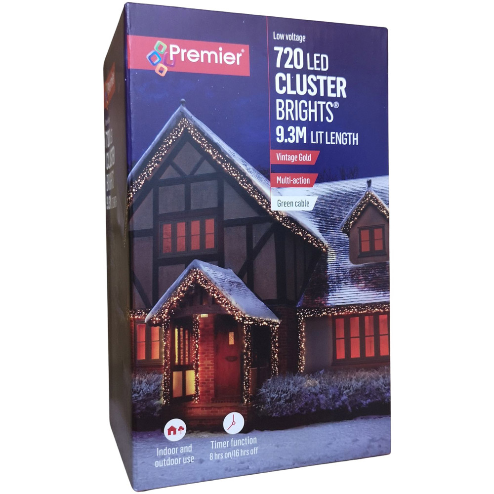 Premier 720 Vintage Gold LED Multifunction Cluster Light 9.3m Image 7