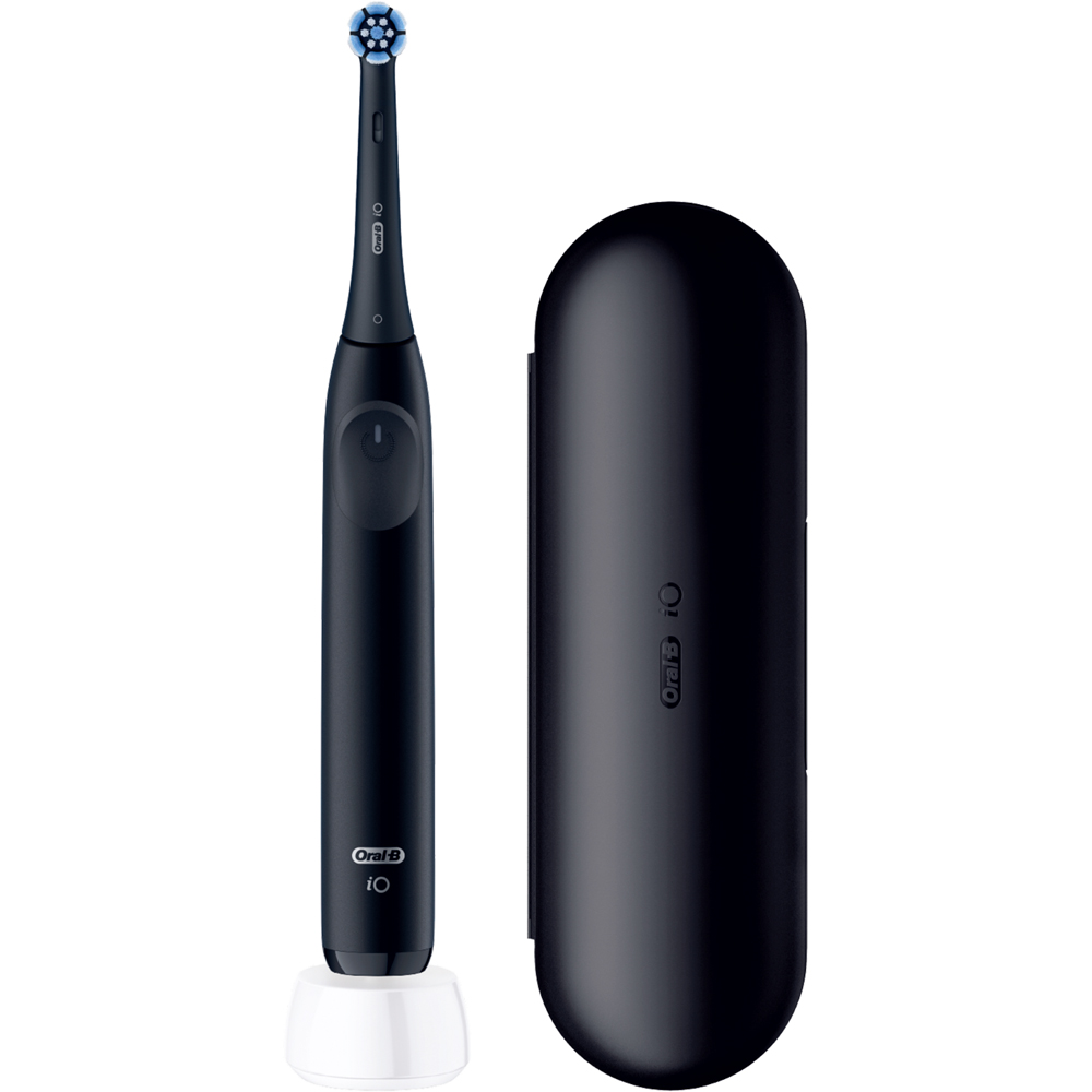 Oral-B iO2 Series Night Black Rechargeable Electric Toothbrush with Travel Case Image 3