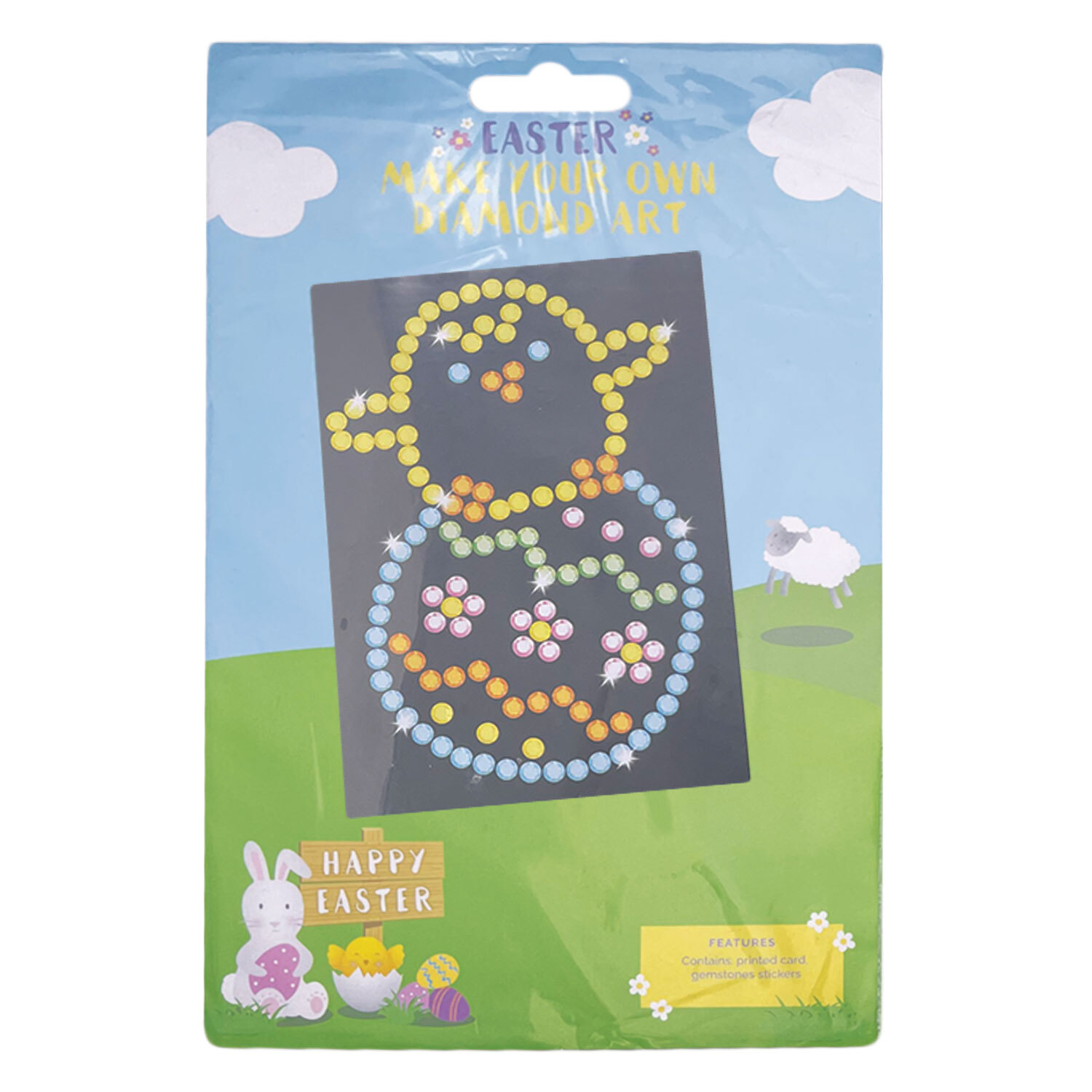 Single Easter Make Your Own Easter Diamond Art Kit in Assorted styles Image 3