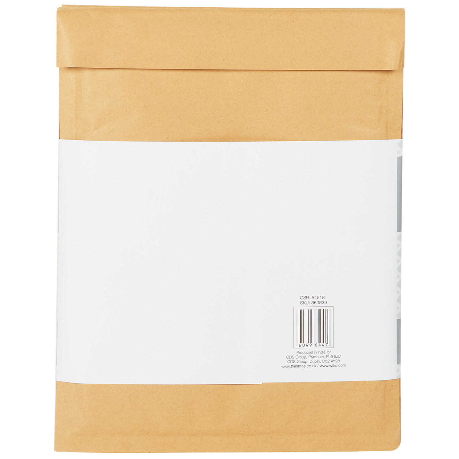 Pack of 4 Bubble Envelopes  - Brown / 345 x 260mm Image 2