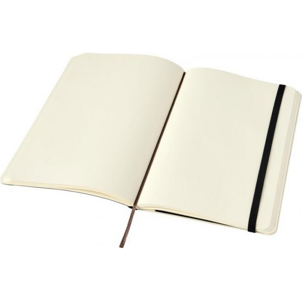 Moleskine Classic Large Solid Black Soft Cover Plain Notebook Image 2
