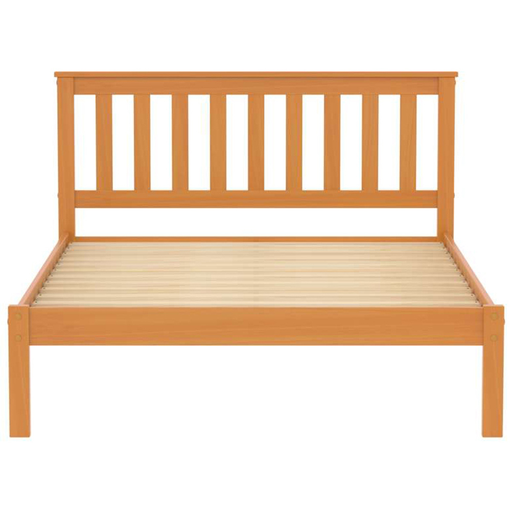 Denver Small Double Pine Wooden Bed Image 5