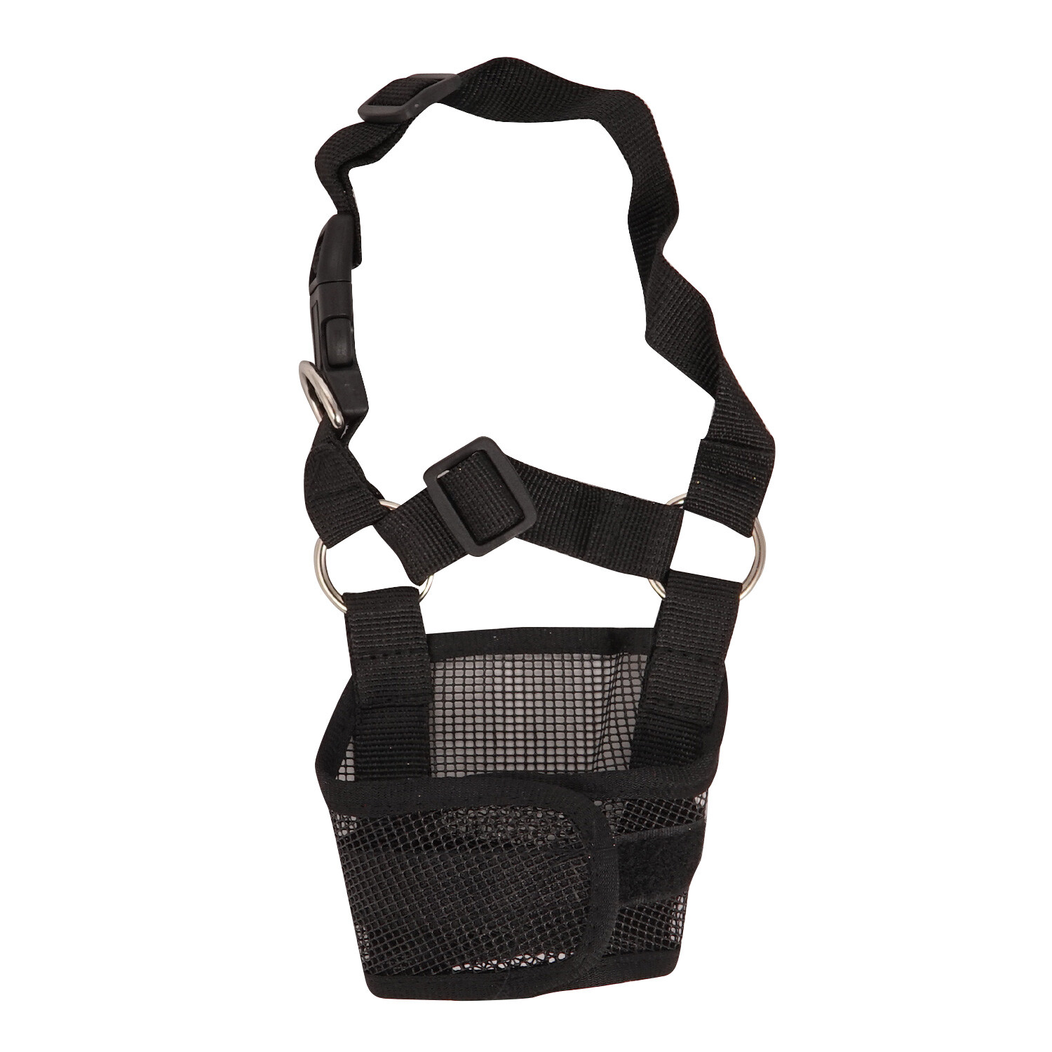 Clever Paws Mesh Dog Muzzle  - Black / Small Image 2