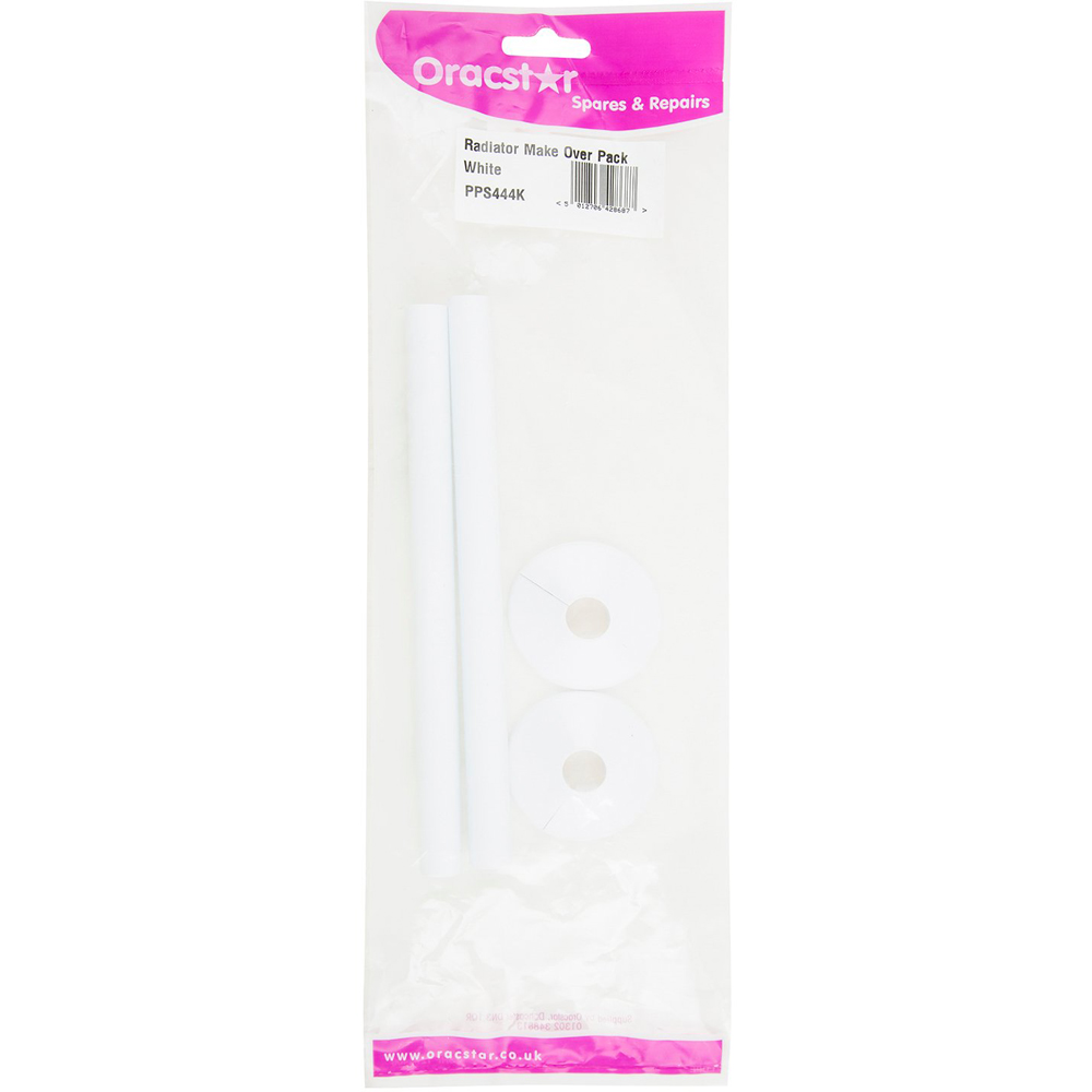 Oracstar White Radiator Pipe Makeover Pack Image