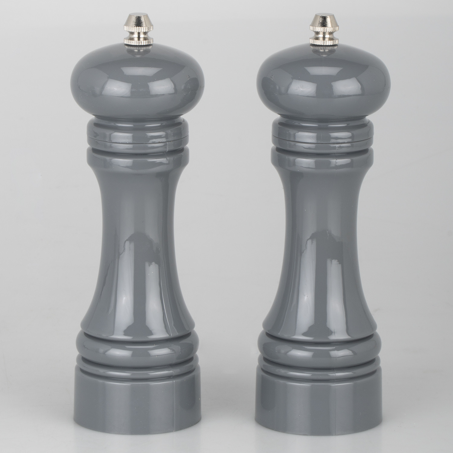 Single Henley Glossed Salt and Pepper Mill Set in Assorted styles Image 1