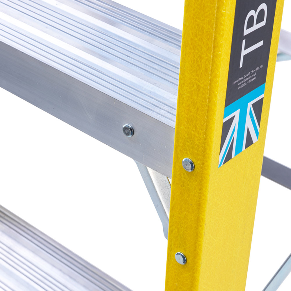 TB Davies 5 Tread GRP Platform Step Ladder Image 5