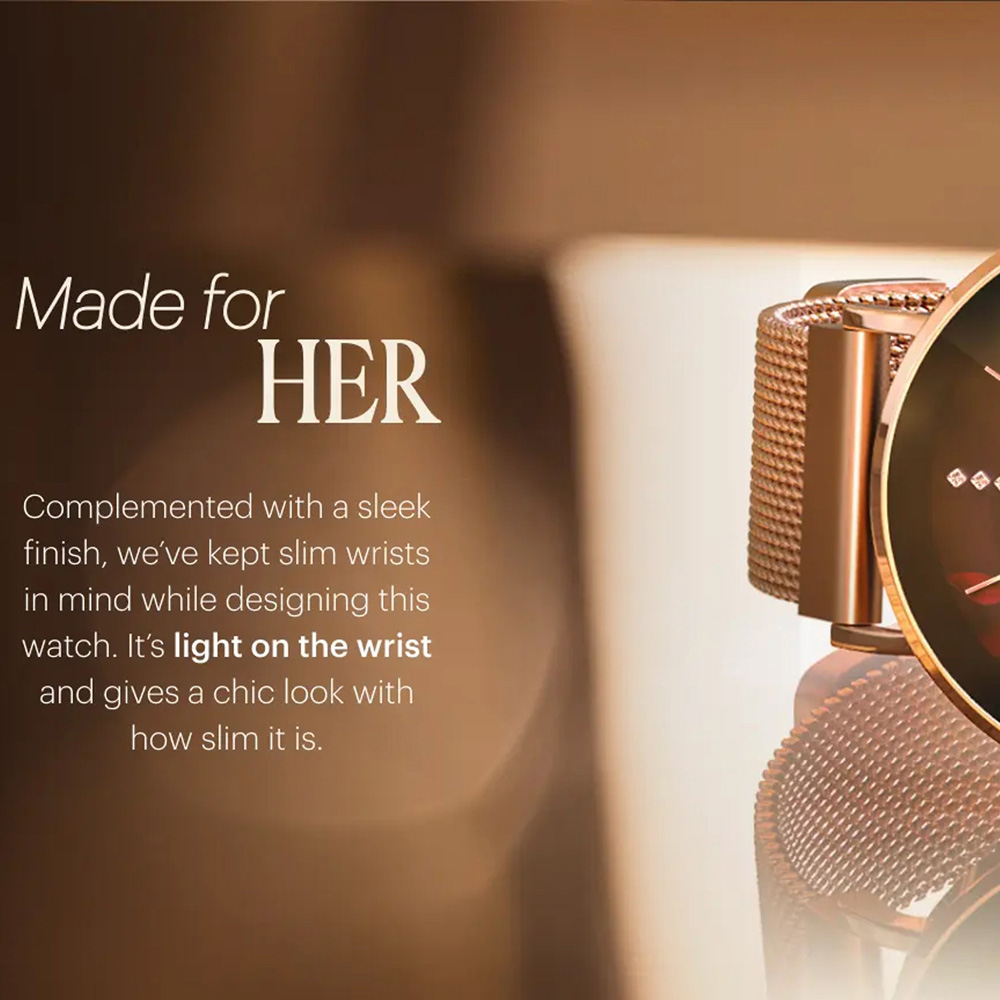 Noise NoiseFit Diva 2 Rose Link Smartwatch Image 6