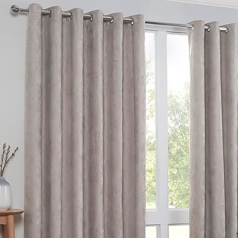 Divante Alden Thermal Curtains - Dove Grey / 229cm Image 5