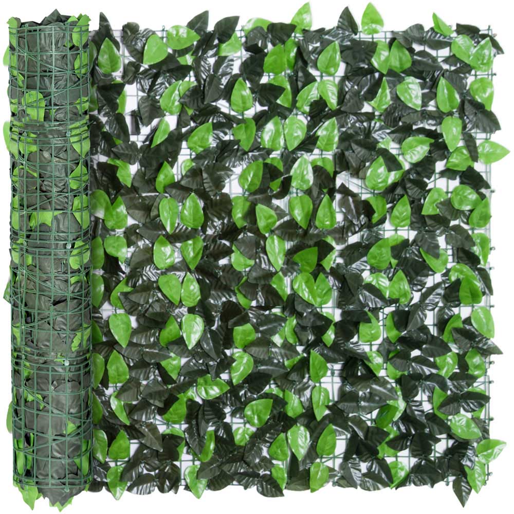 Outsunny Artificial Leaf Hedge Screen Image 3