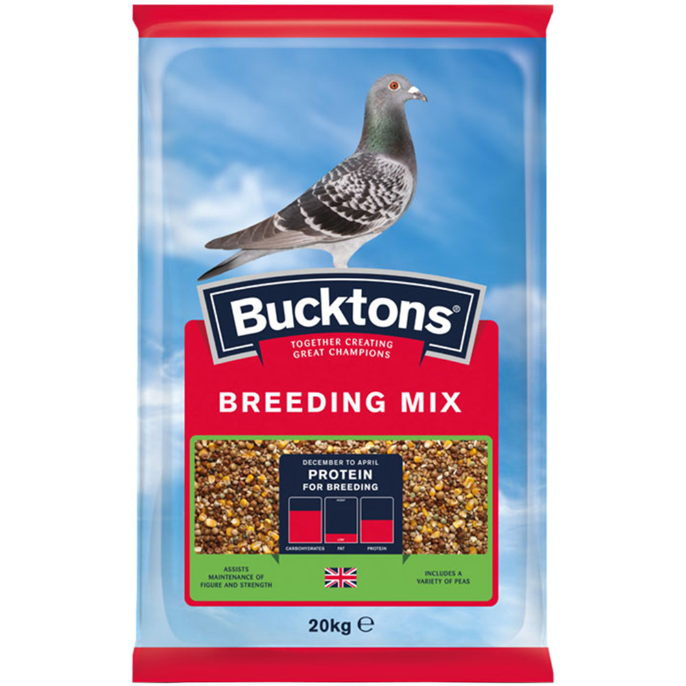 Bucktons Breed and Wean Pigeon Bird Seed 20kg Image 1