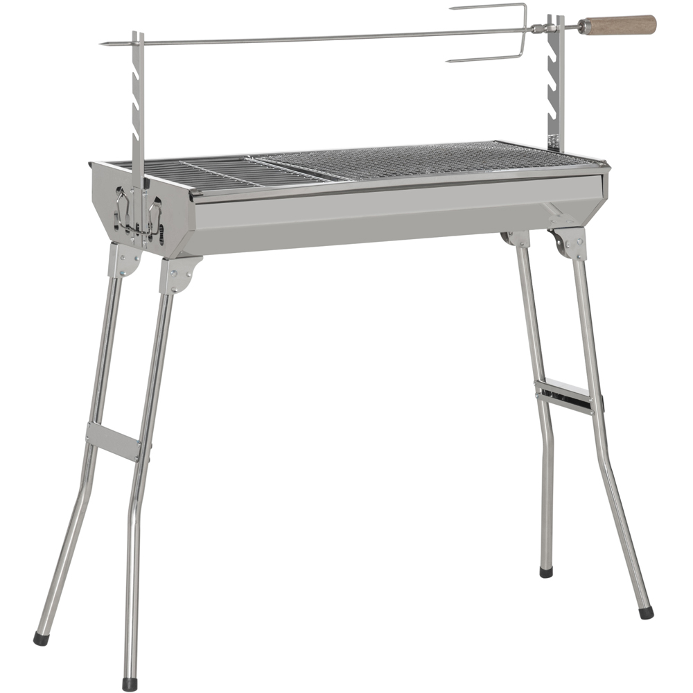 Outsunny Portable Charcoal BBQ Grill Image 1