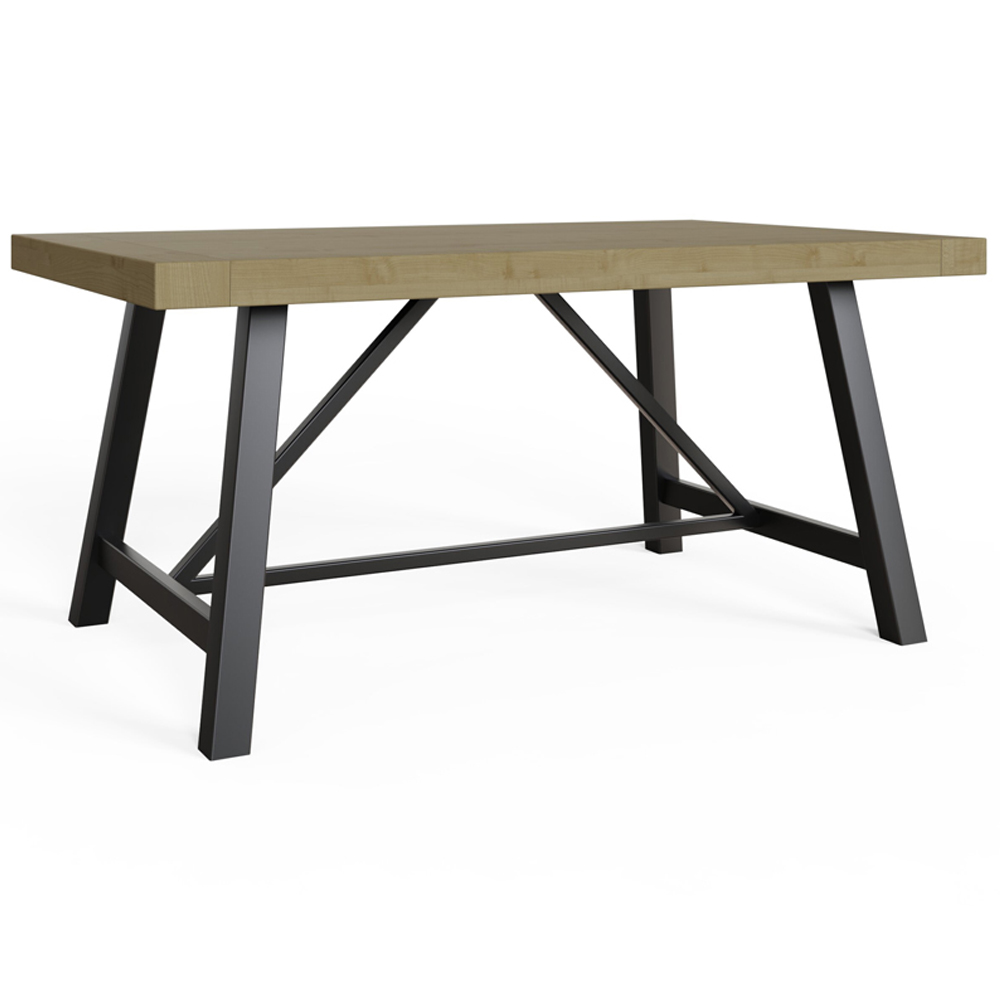 FWStyle Lowry Industrial Dining Table Image 2