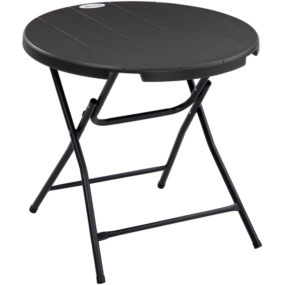 Outsunny Foldable Round Garden Table Image 2