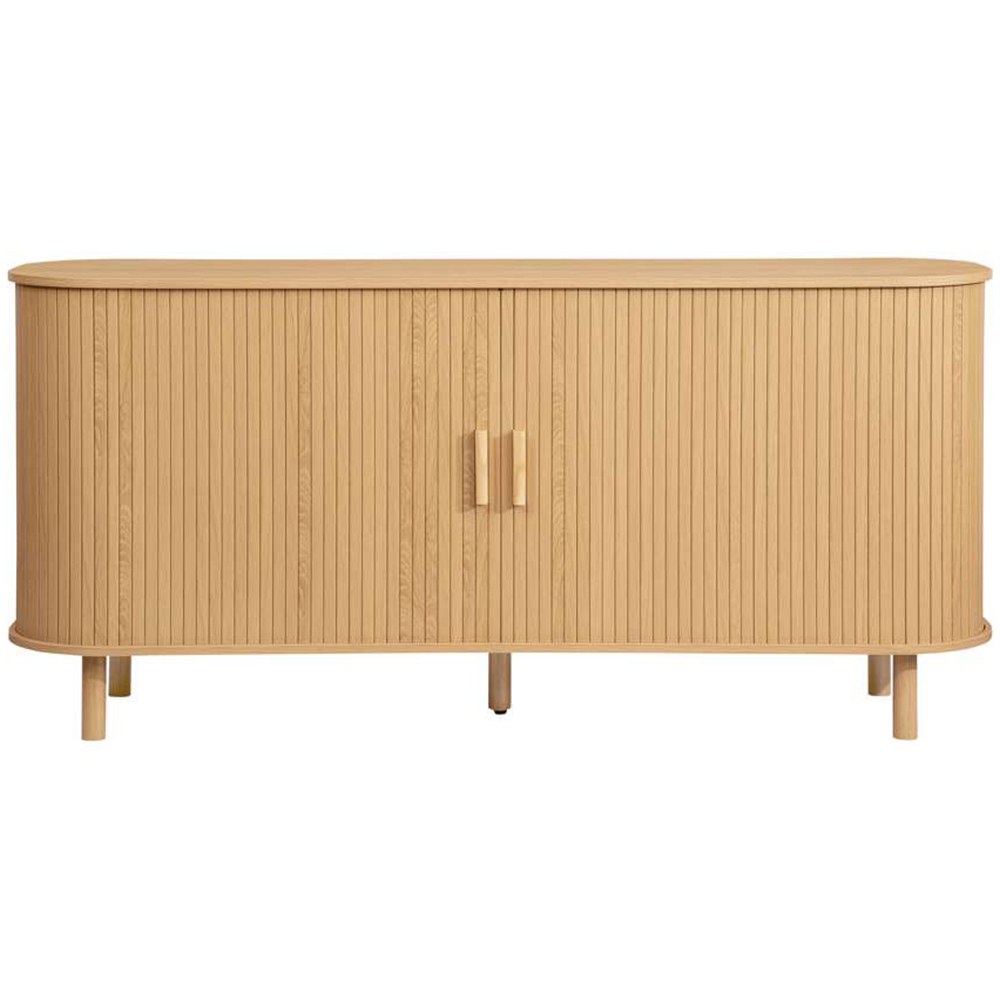 Birlea Axel 2 Door Fluted Brown Sideboard Image 3