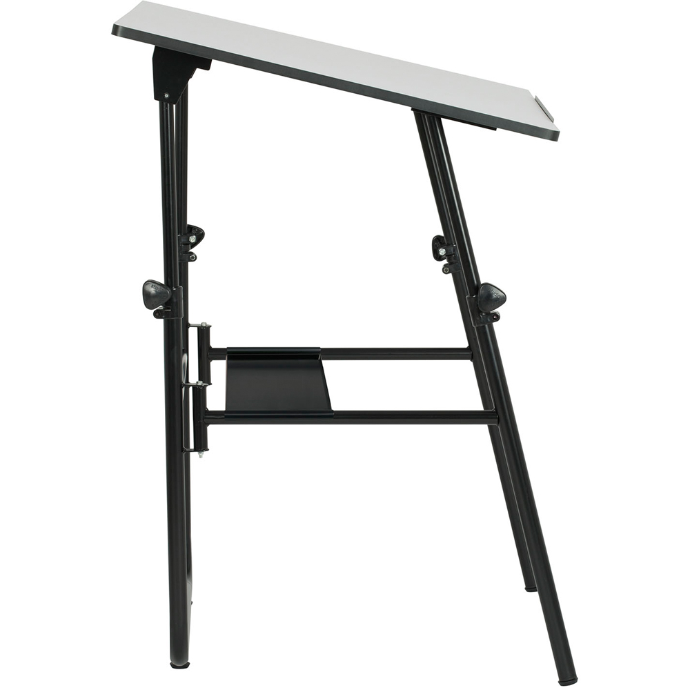 Sewing Online Ultima 19652 White Fold-Away Portable Drafting and Craft Table with Metal Legs Image 3
