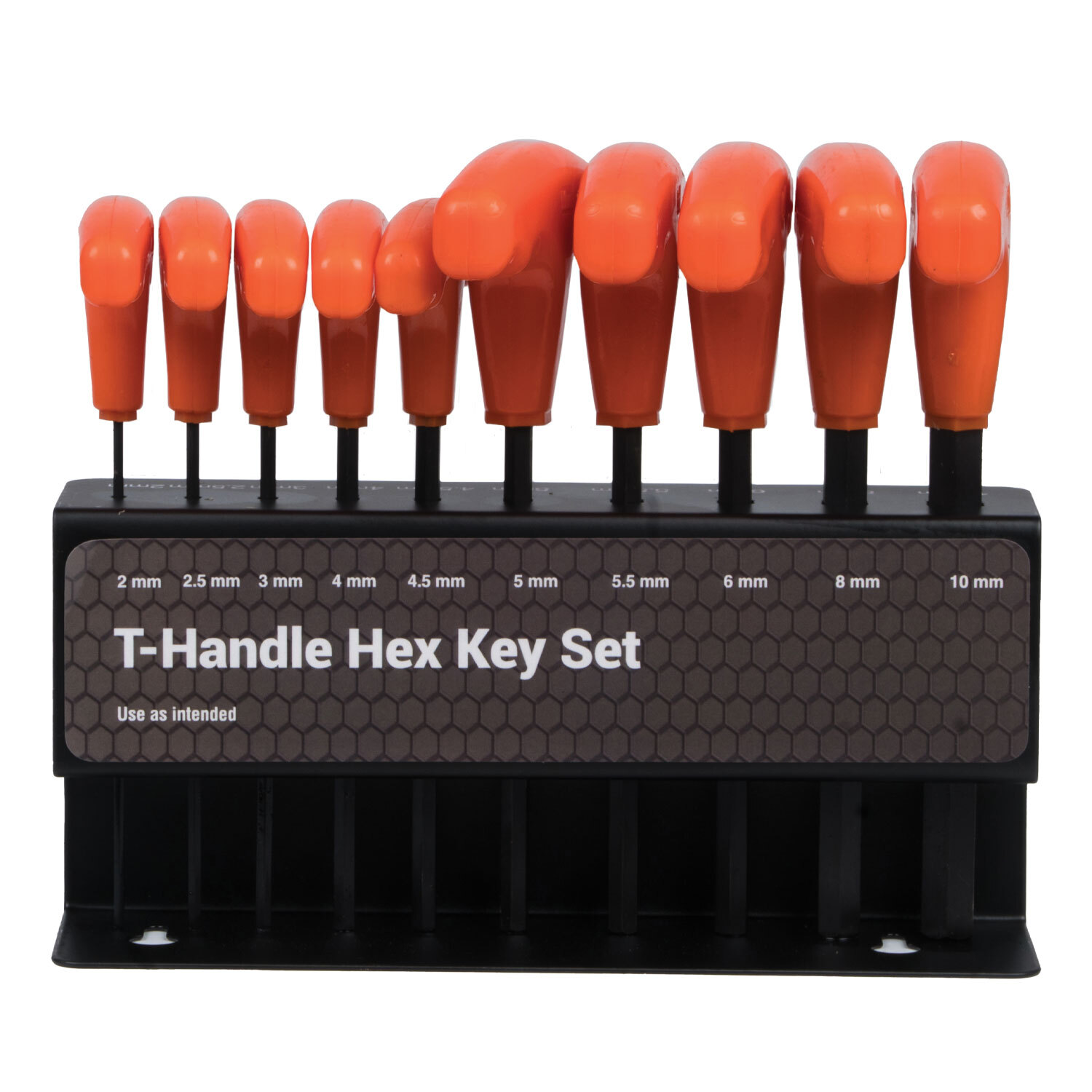 Saber 10 Piece T-Handle Hex Key Set Image 1