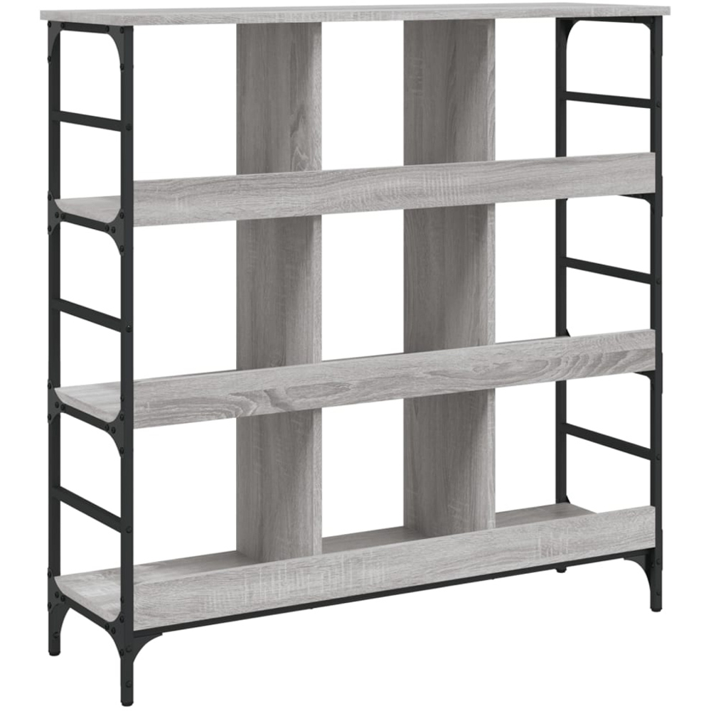 vidaXL 9 Shelf Grey Sonoma Sideboard Image 6