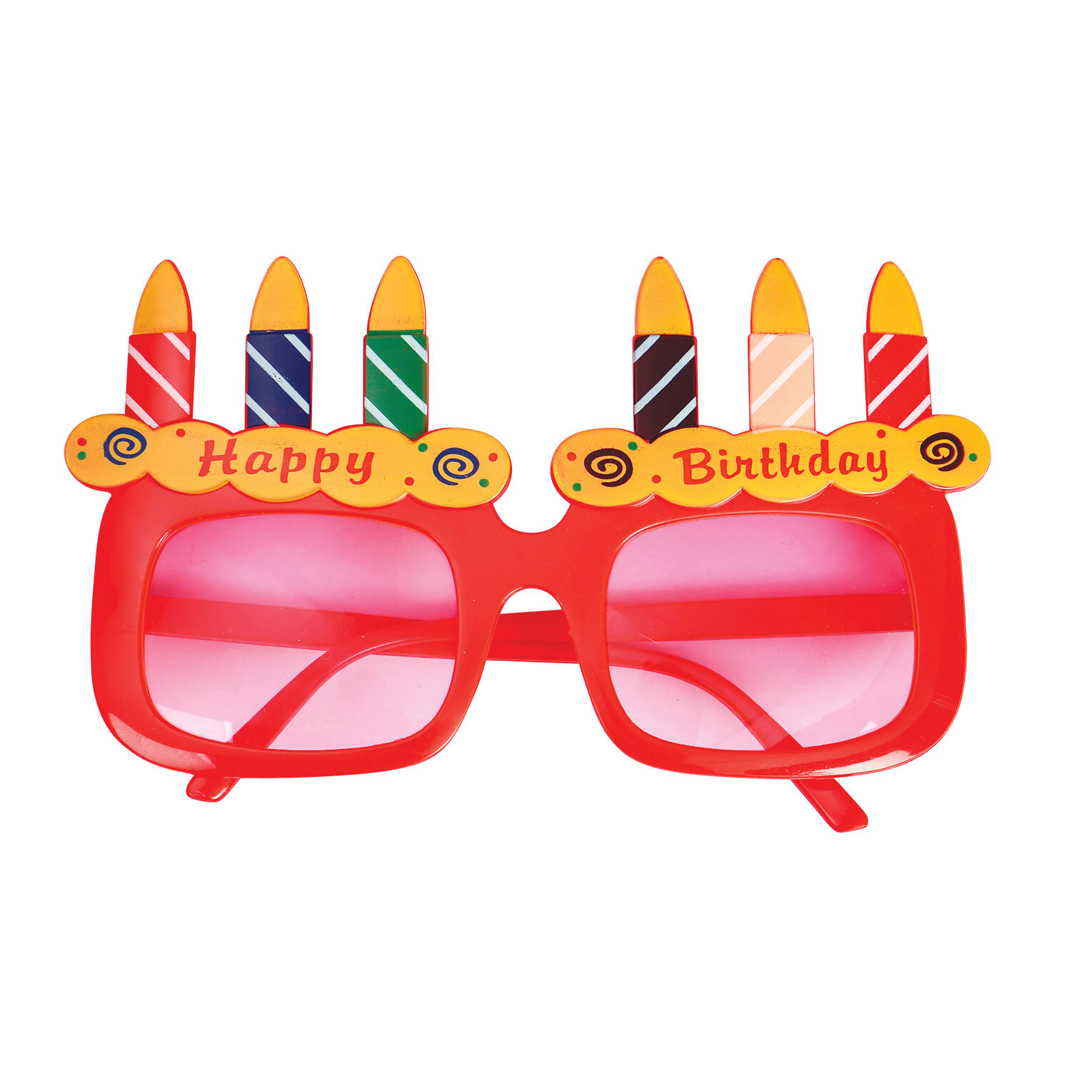 Birthday Candle Glasses Image