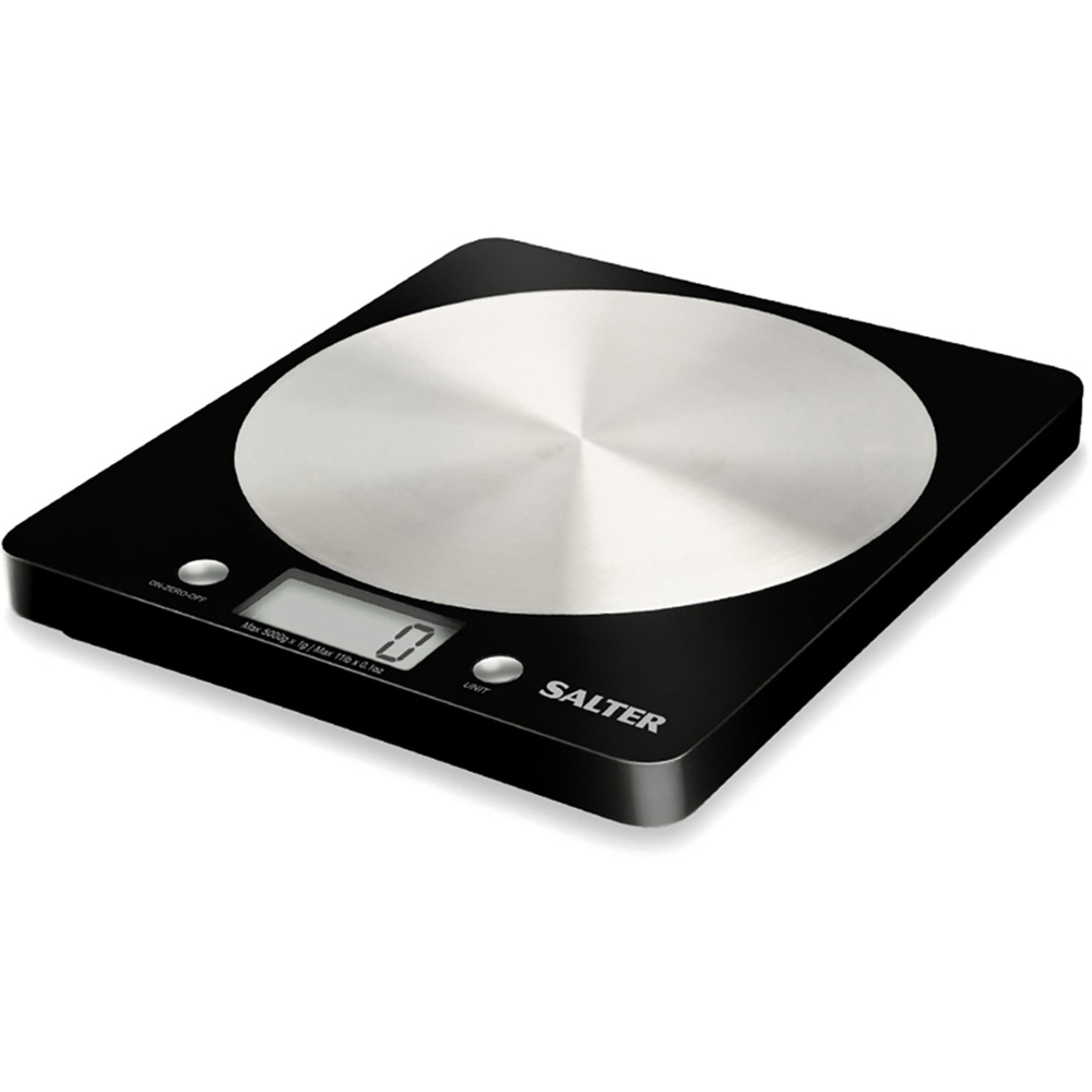 Salter Block Kitchen Scale - Black Image 3