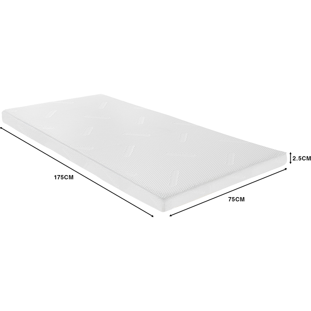 Starlight Beds Shorty Memory Foam Warmer Mattress Topper 1 inch Image 5