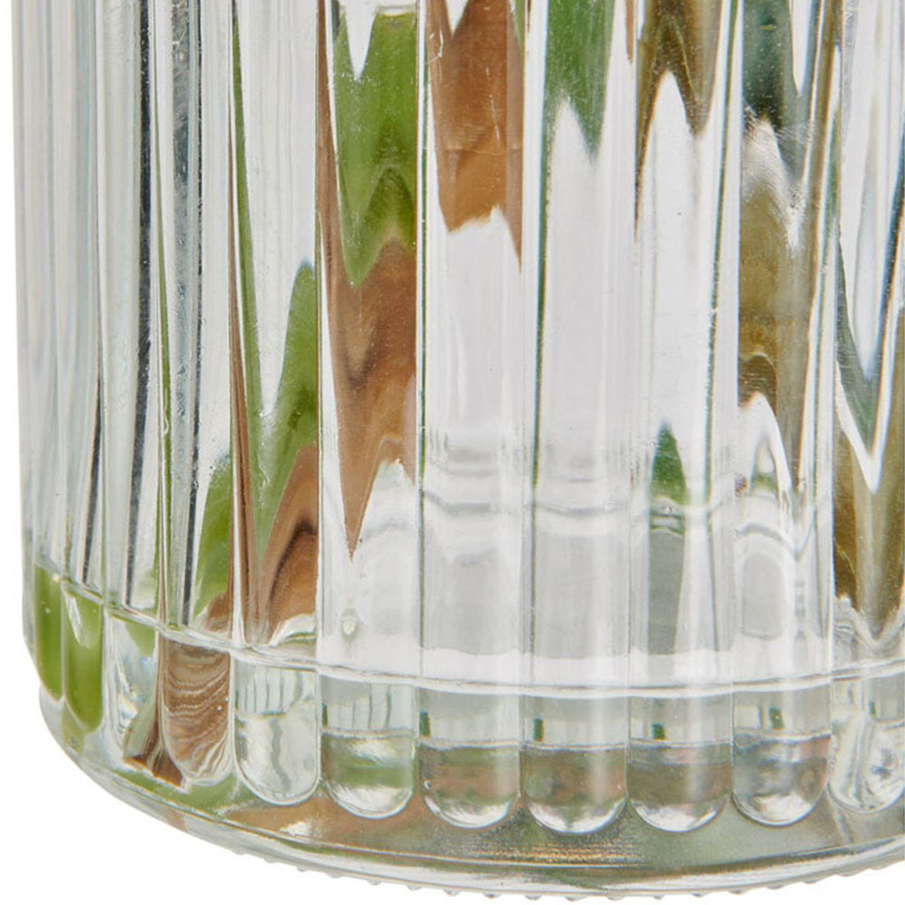 Wilko Faux Hydrangea in Glass Vase Image 4