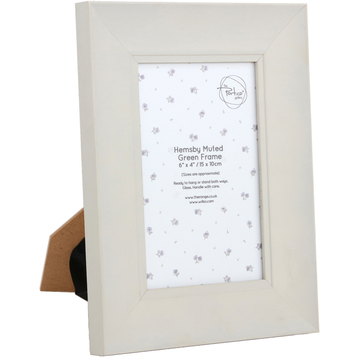 Hemsby Photo Frame Muted Green 6 x 4in Image 2