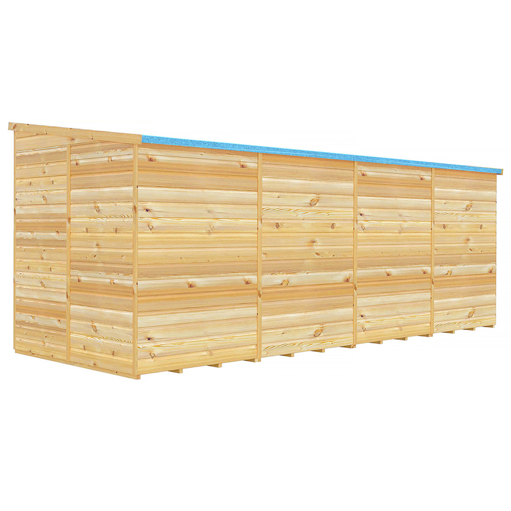 Shire GB Pent 16 x 6ft Shiplap Garden Shed Image 4