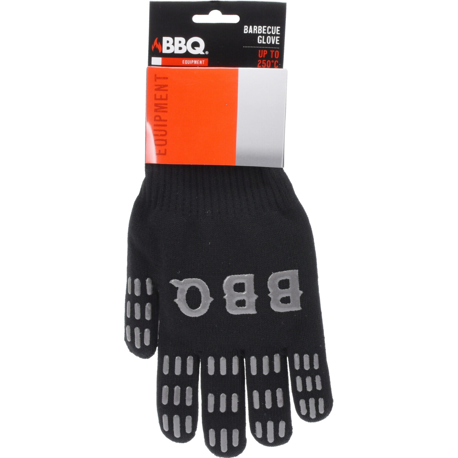 Silicone BBQ Glove - Black Image