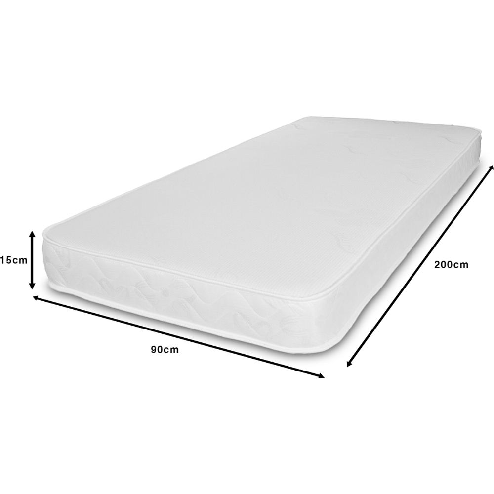 Starlight Beds European Single All-Foam Memory Foam Medium Mattress Image 5