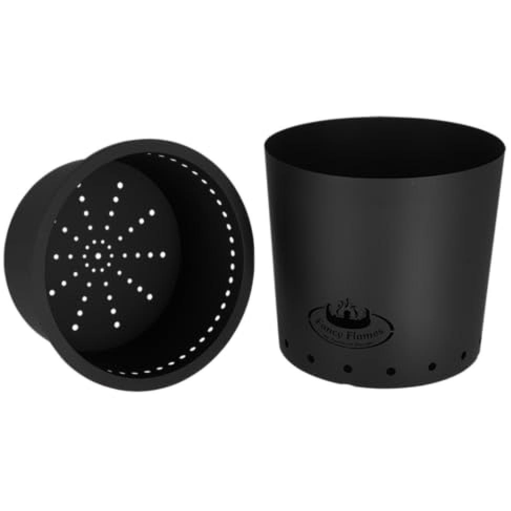 Fallen Fruits Wood Pellet Burning Fire Basket Image 3